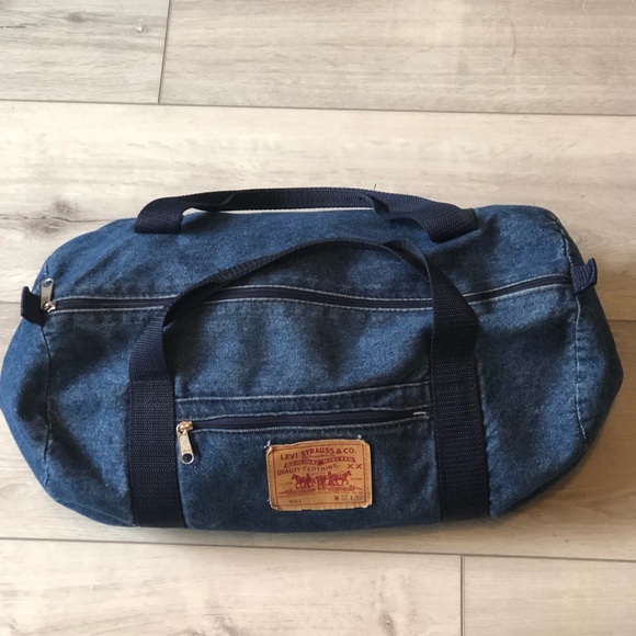 Levi's Other - Rare 1980’s Levi’s Denim Duffle Bag. In great condition!